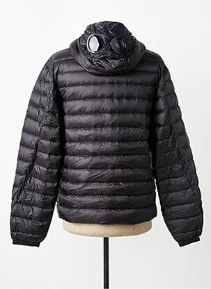 Doudoune manches longues a capuche noir C.P. COMPANY homme