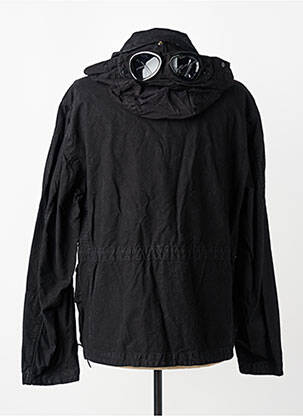 Parka manches longues a capuche noir C.P. COMPANY homme