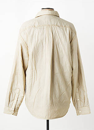 Veste casual fermeture boutonnée sur le devant beige HUGO BOSS homme