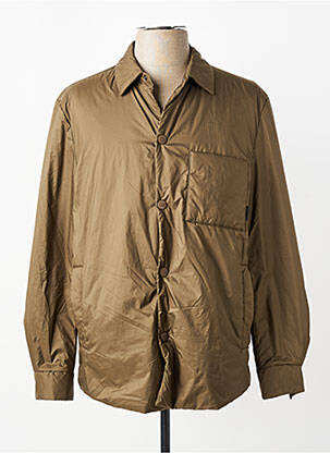 Veste casual fermeture boutonnée sur le devant marron HUGO BOSS homme