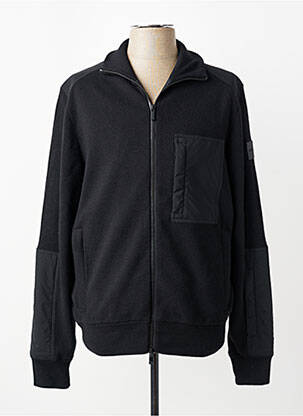 Veste casual coupe droite noir HUGO BOSS homme