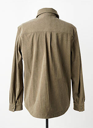 Veste casual fermeture boutonnée sur le devant vert HUGO BOSS homme