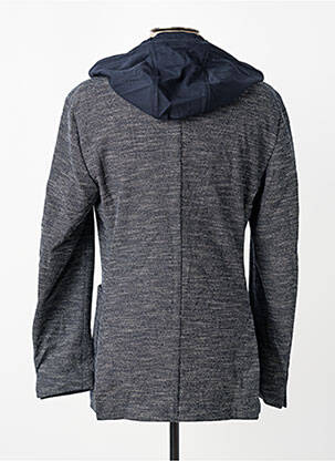 Veste casual fermeture boutonnée sur le devant bleu HUGO BOSS homme