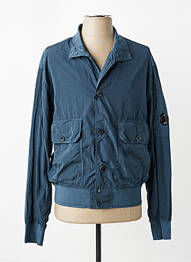 Veste casual fermeture boutonnée sur le devant bleu C.P. COMPANY homme