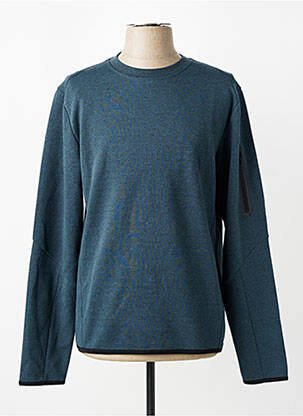Pull col rond manches longues bleu JACK & JONES homme
