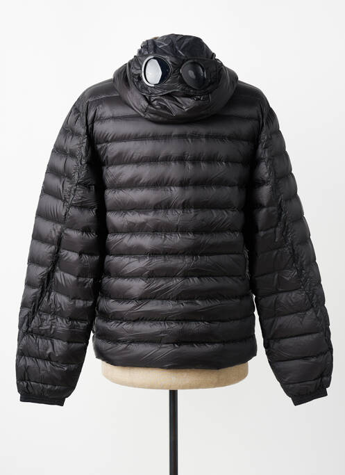 Doudoune manches longues a capuche noir C.P. COMPANY homme