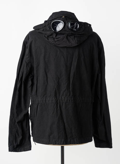 Parka manches longues a capuche noir C.P. COMPANY homme