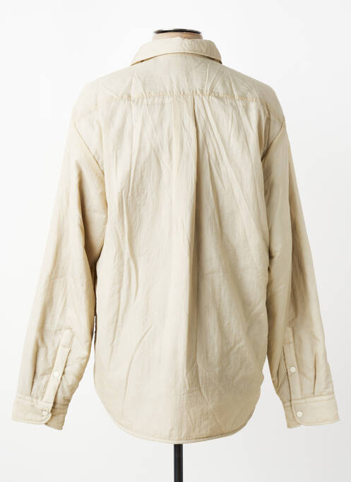 Veste casual fermeture boutonnée sur le devant beige HUGO BOSS homme