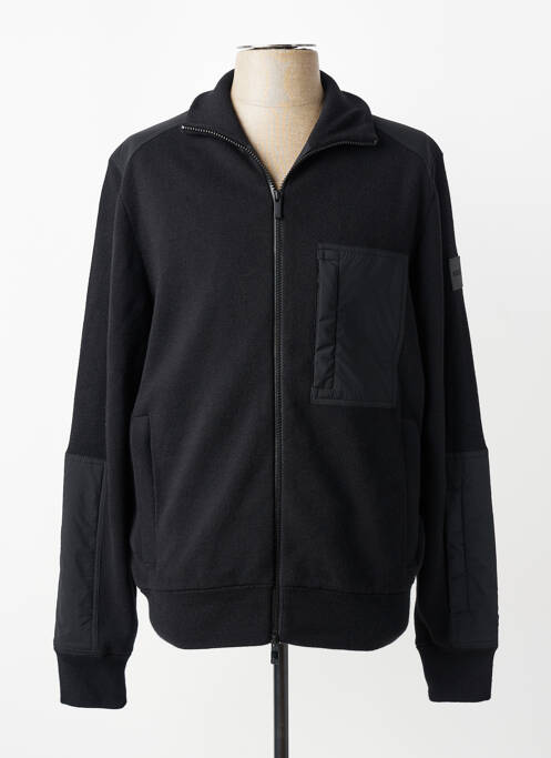 Veste casual coupe droite noir HUGO BOSS homme