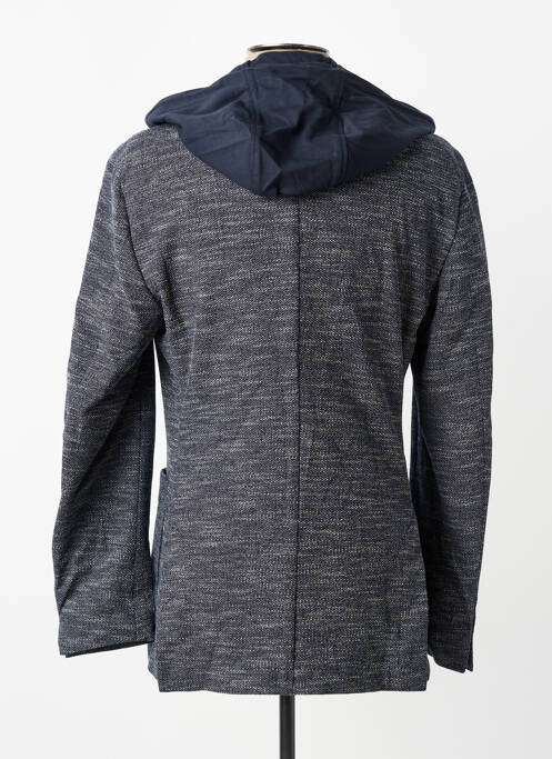 Veste casual fermeture boutonnée sur le devant bleu HUGO BOSS homme