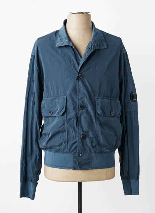 Veste casual fermeture boutonnée sur le devant bleu C.P. COMPANY homme