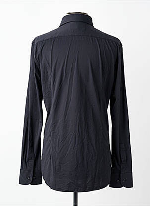 Chemise manches longues coupe cintrée noir HUGO BOSS homme