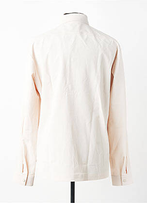 Chemise manches longues coupe cintrée beige HUGO BOSS homme
