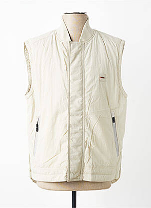 Doudoune poches sans capuche beige HUGO BOSS homme