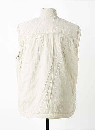 Doudoune poches sans capuche beige HUGO BOSS homme