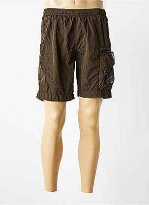 Short de bain fond doublé marron CP COMPANY homme