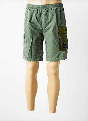 Short de bain fond doublé vert CP COMPANY homme