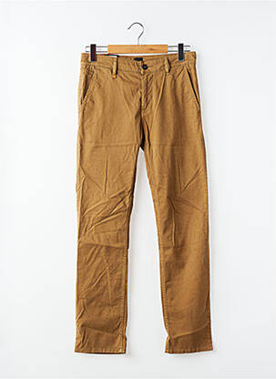 Pantalon chino poches marron HUGO BOSS homme