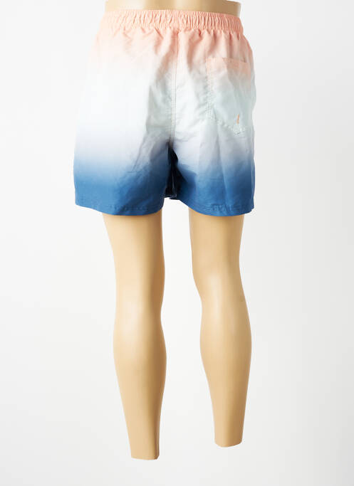 Short de bain imprimé fantaisie bleu JACK & JONES homme