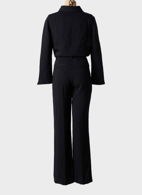 Combi-pantalon col chemisier manches longues noir BA&SH femme