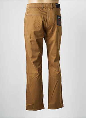 Pantalon chino tissage popeline taille normale marron HUGO BOSS homme