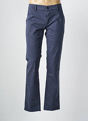 Pantalon chino tissage popeline taille normale bleu HUGO BOSS homme