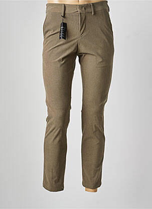 Pantalon slim stretch taille normale vert HUGO BOSS homme