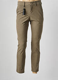 Pantalon slim stretch taille normale vert HUGO BOSS homme