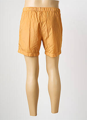 Short de bain effet matière satinée jaune CP COMPANY homme