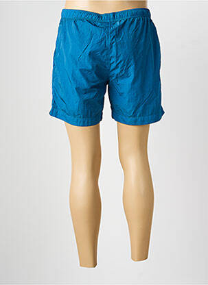 Short de bain effet matière satinée bleu CP COMPANY homme