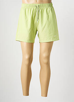 Short de bain fermeture liens à nouer vert HUGO BOSS homme
