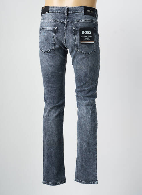 Jeans coupe slim stretch taille normale gris HUGO BOSS homme