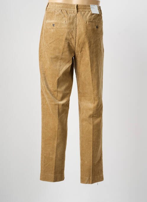 Pantalon chino stretch taille normale beige SELECTED homme