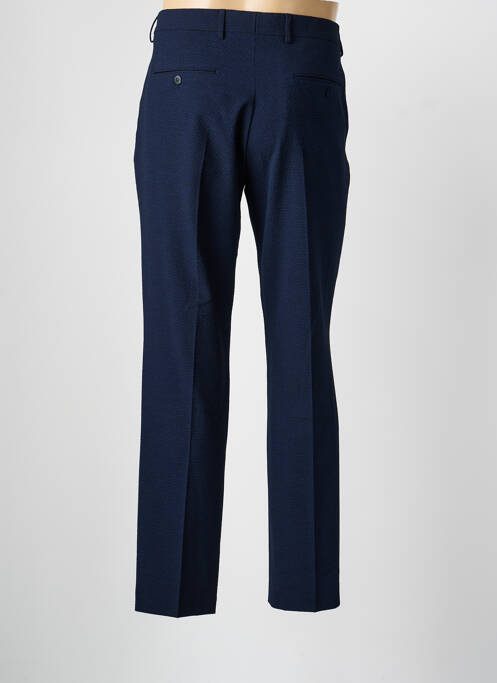 Pantalon slim taille à pinces taille normale bleu SELECTED homme