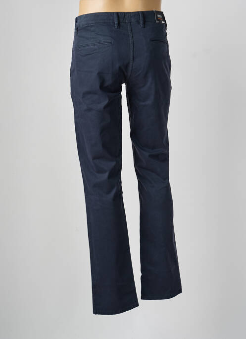 Pantalon chino stretch taille normale bleu HUGO BOSS homme