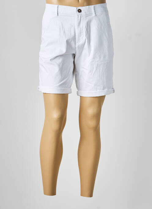 Bermuda stretch taille normale blanc JACK & JONES homme