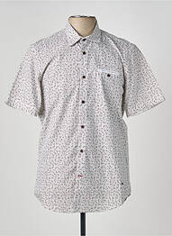 Chemise manches courtes poches gris DELAHAYE homme