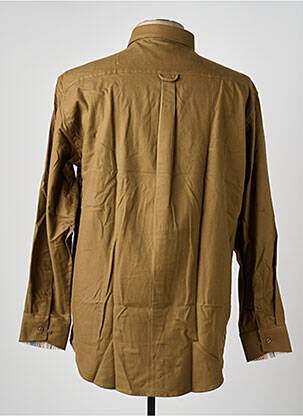 Chemise manches longues coupe droite vert BANDE ORIGINALE homme
