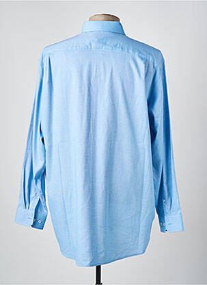 Chemise manches longues coupe cintrée bleu SEIDENSTICKER homme