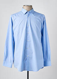 Chemise manches longues coupe cintrée bleu clair LUI homme