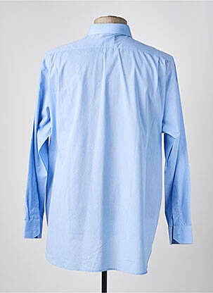 Chemise manches longues coupe cintrée bleu clair LUI homme