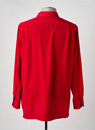 Chemise manches longues poches rouge LUI homme