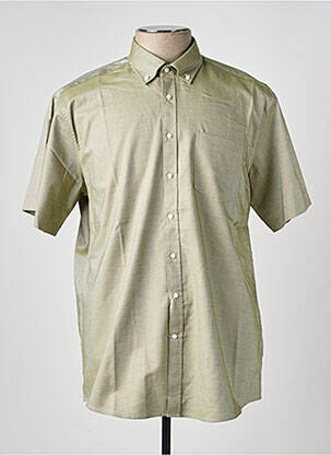 Chemise manches courtes poches vert SEIDENSTICKER homme