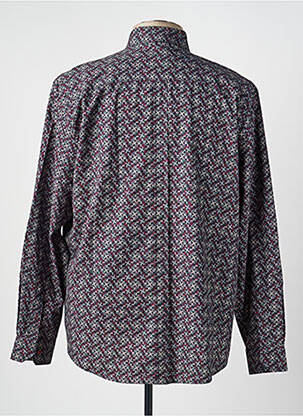 Chemise manches longues imprimé fantaisie bleu CAP 10 TEN homme