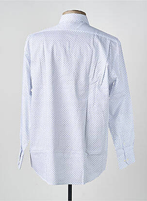 Chemise manches longues imprimé fantaisie bleu ARMORIAL homme