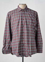 Chemise manches longues poches gris LUI homme