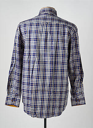 Chemise manches longues poches bleu BANDE ORIGINALE homme