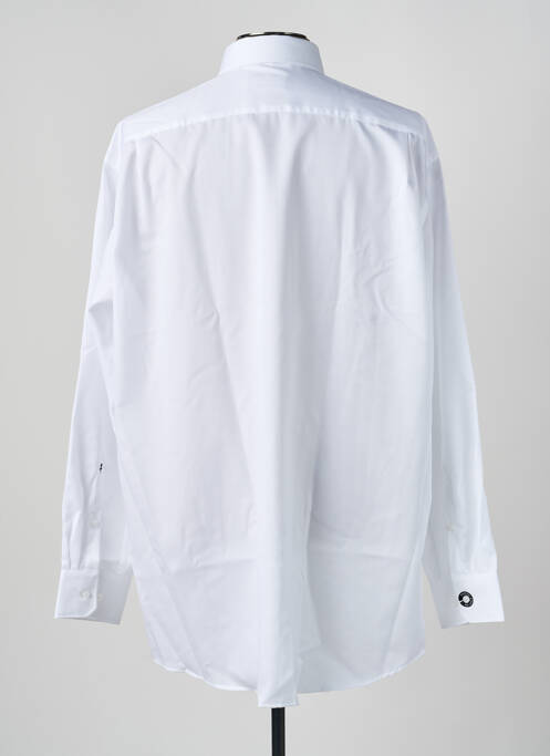 Chemise manches longues coupe droite blanc SEIDENSTICKER homme