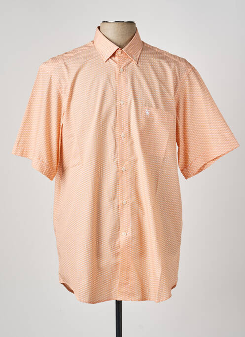 Chemise manches courtes poches orange BANDE ORIGINALE homme