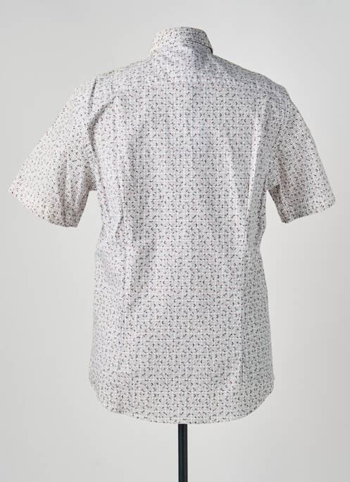 Chemise manches courtes poches gris DELAHAYE homme